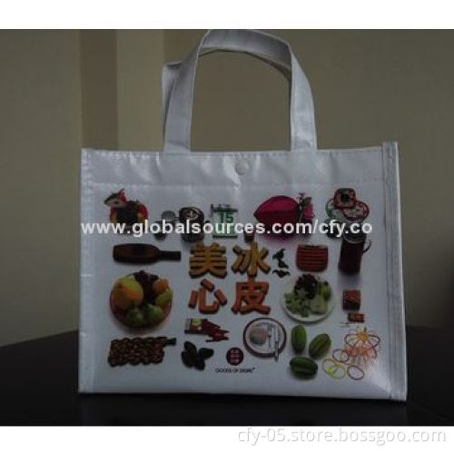 Fashionable shopping Bag with High-quality CMYK Printing